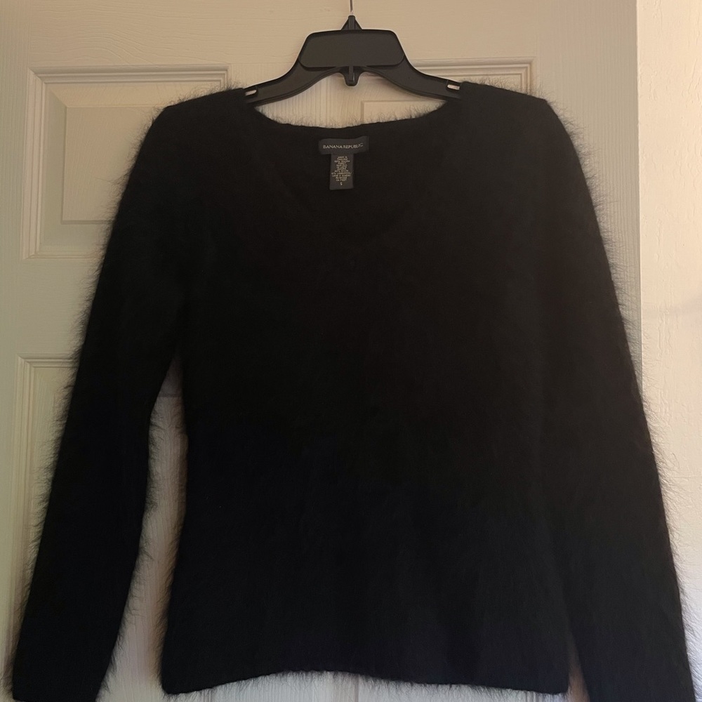 Banana republic rabbit and lambswool sweater